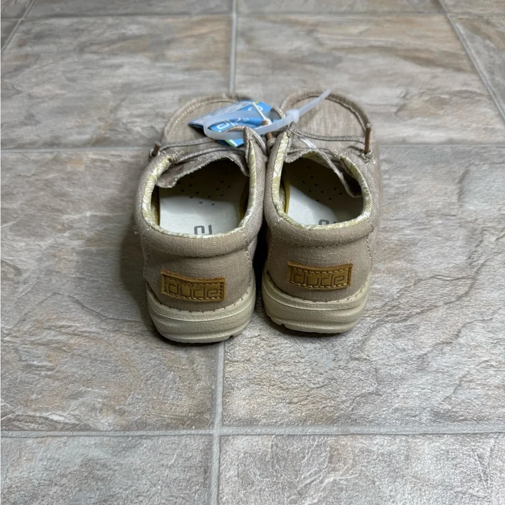 Hey Dude Kids Tan Moccasin Sneakers